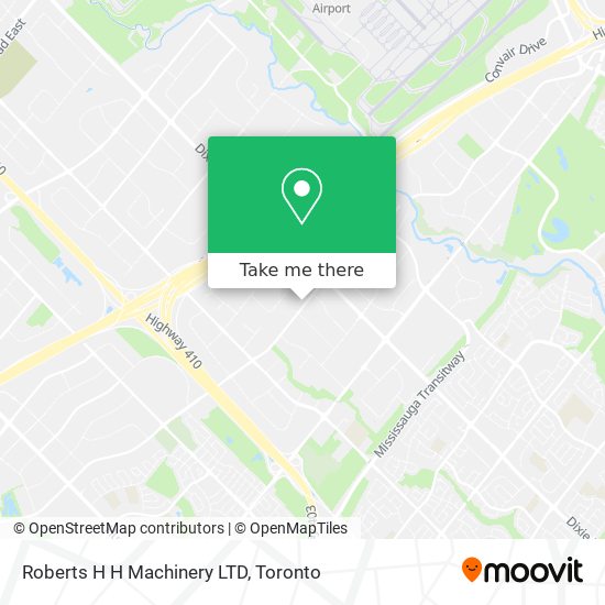 Roberts H H Machinery LTD map