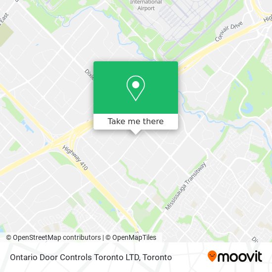 Ontario Door Controls Toronto LTD plan