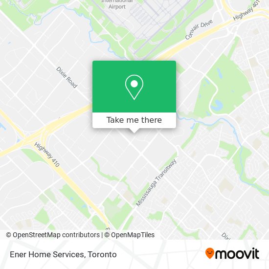 Ener Home Services map