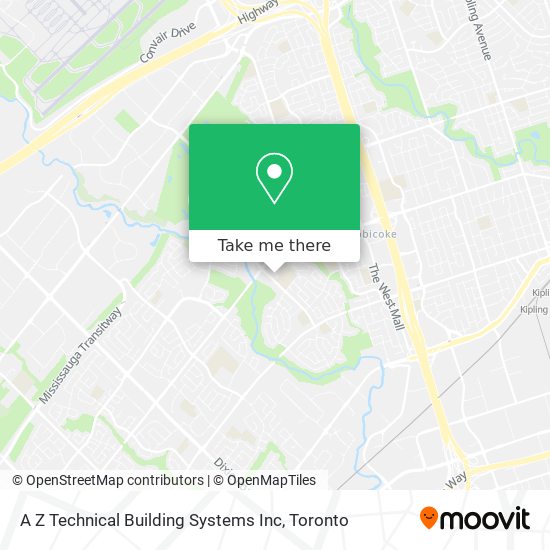 A Z Technical Building Systems Inc map