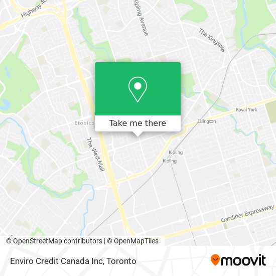 Enviro Credit Canada Inc map