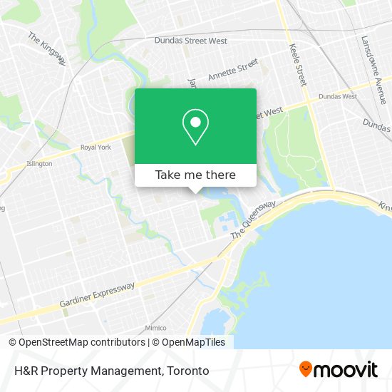 H&R Property Management map