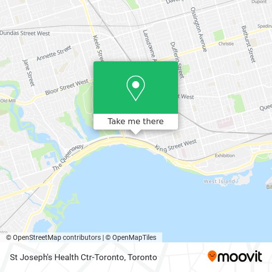 St Joseph's Health Ctr-Toronto plan