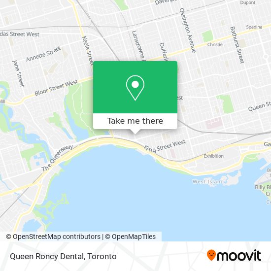 Queen Roncy Dental map