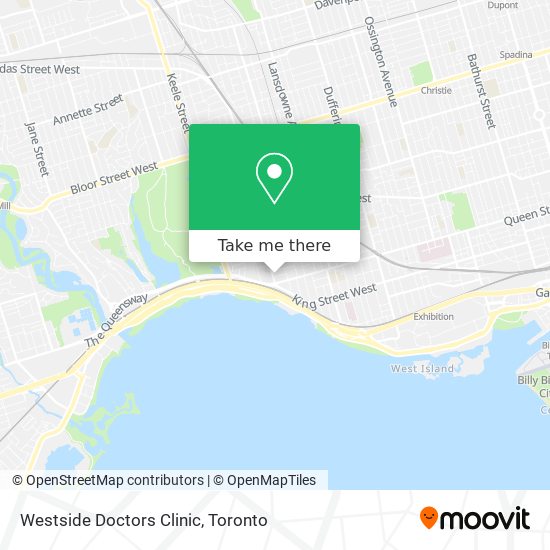 Westside Doctors Clinic map