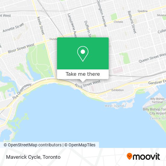 Maverick Cycle map