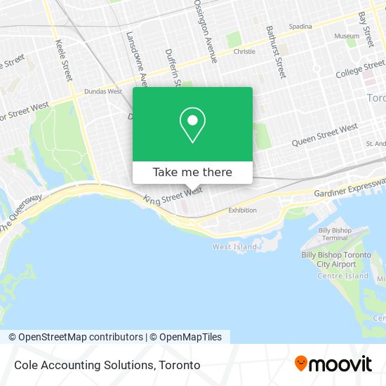 Cole Accounting Solutions map