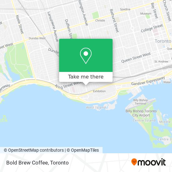 Bold Brew Coffee map