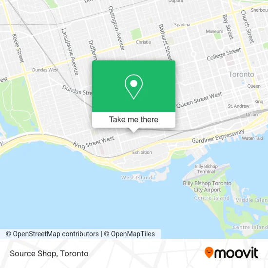 Source Shop map