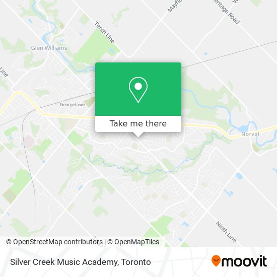 Silver Creek Music Academy map