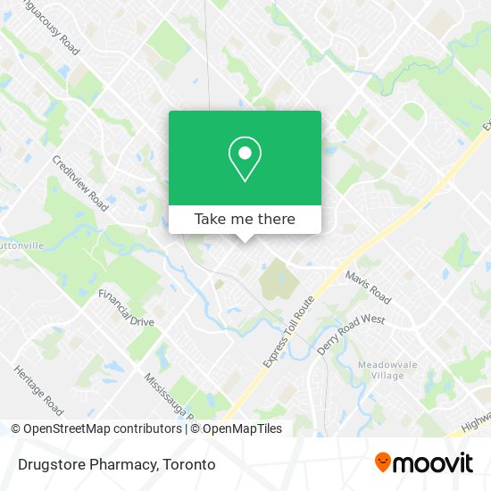 Drugstore Pharmacy map