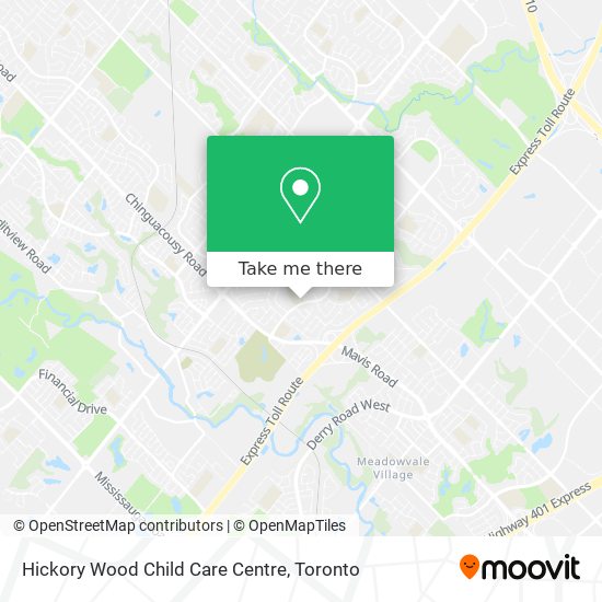 Hickory Wood Child Care Centre map