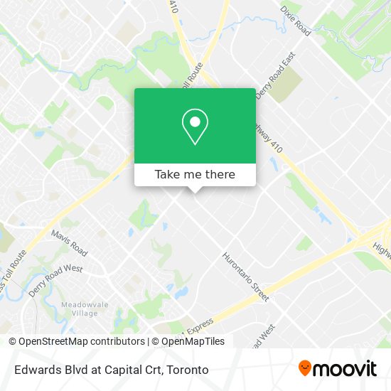 Edwards Blvd at Capital Crt map