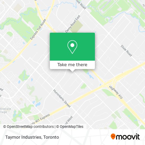 Taymor Industries map