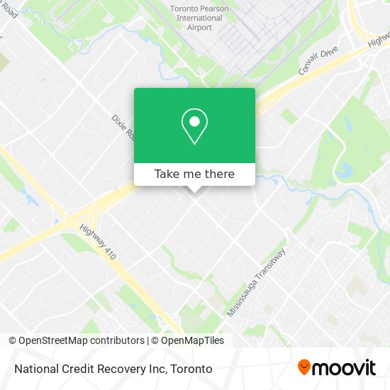 National Credit Recovery Inc map