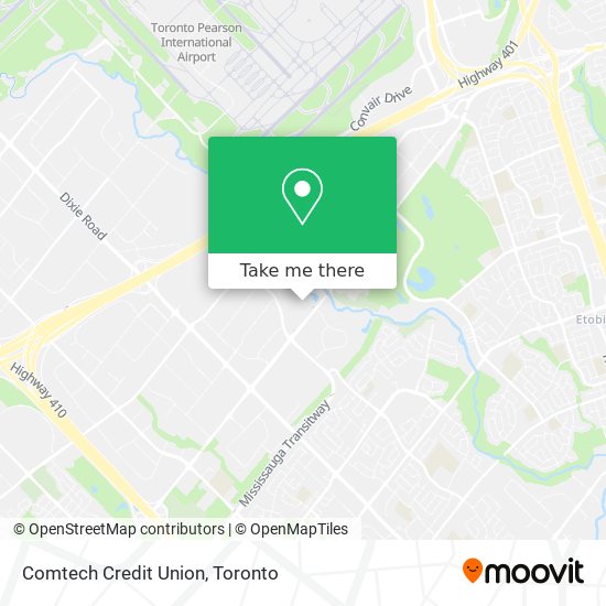 Comtech Credit Union map