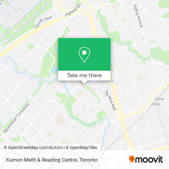 Kumon Math & Reading Centre map