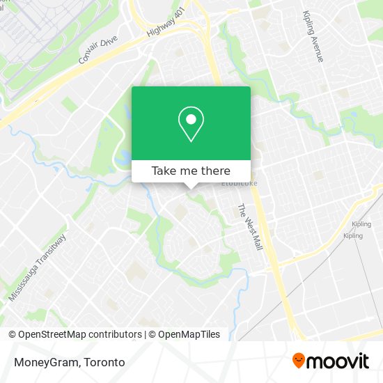 MoneyGram map