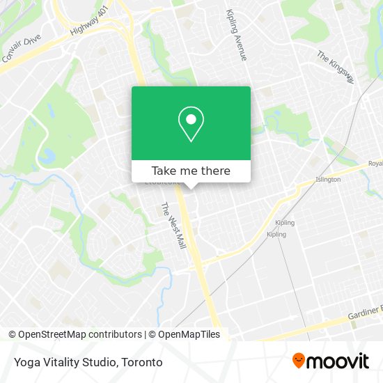 Yoga Vitality Studio map