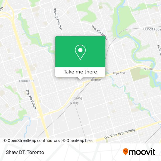 Shaw DT map