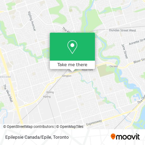 Epilepsie Canada/Epile map