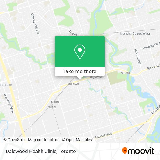 Dalewood Health Clinic map