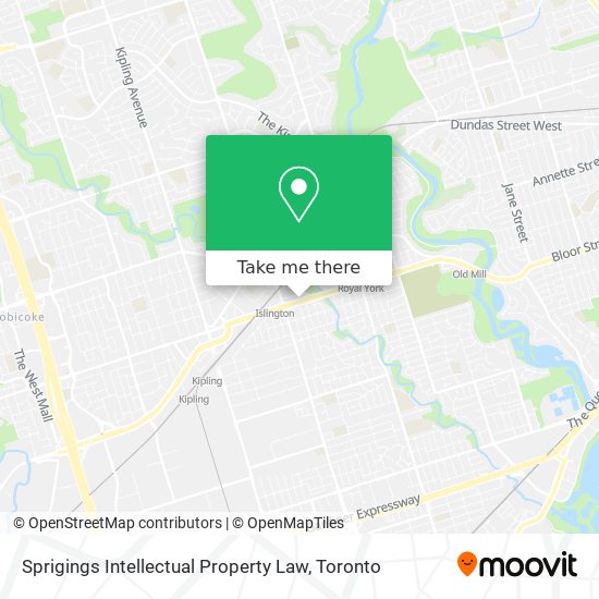 Sprigings Intellectual Property Law map