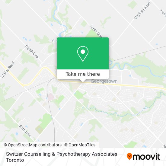 Switzer Counselling & Psychotherapy Associates map