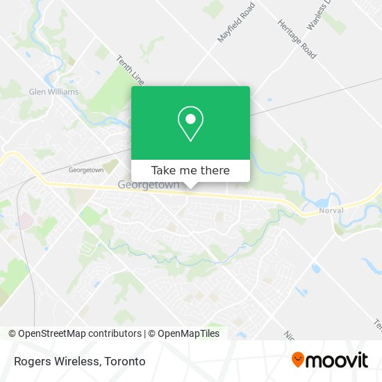 Rogers Wireless map