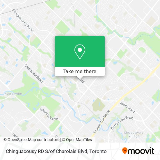 Chinguacousy RD S / of Charolais Blvd plan