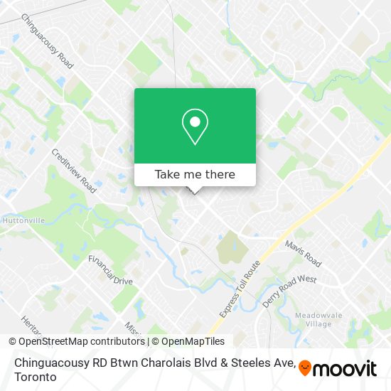Chinguacousy RD Btwn Charolais Blvd & Steeles Ave plan