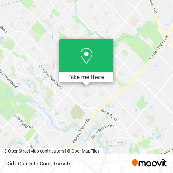 Kidz Can with Care map