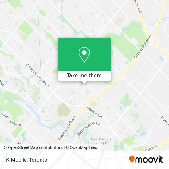 K-Mobile map