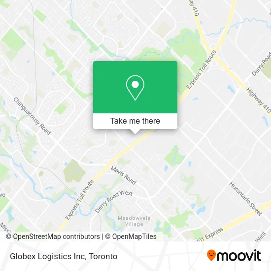 Globex Logistics Inc map