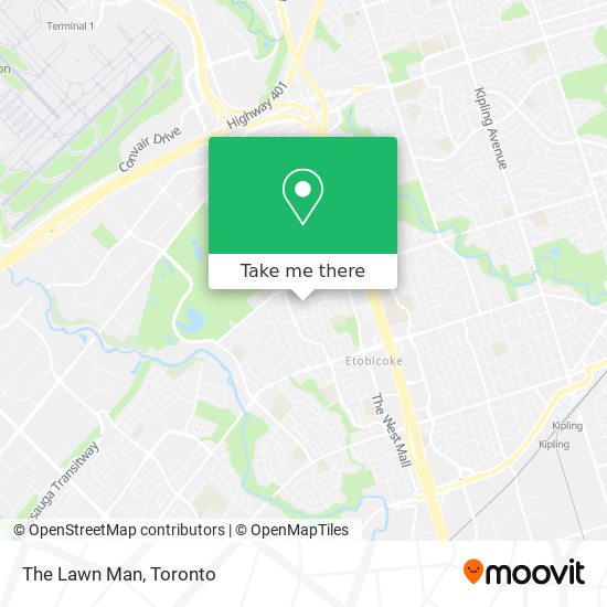 The Lawn Man map