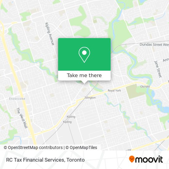 RC Tax Financial Services map