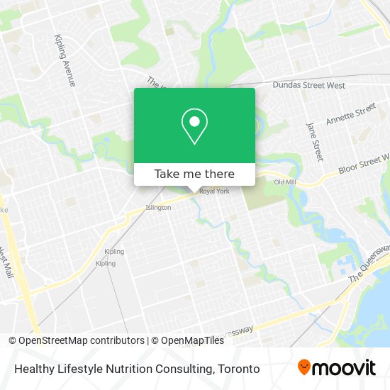 Healthy Lifestyle Nutrition Consulting map