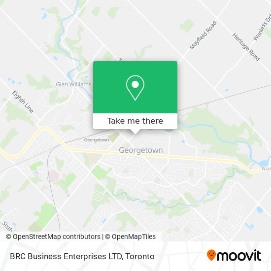 BRC Business Enterprises LTD map