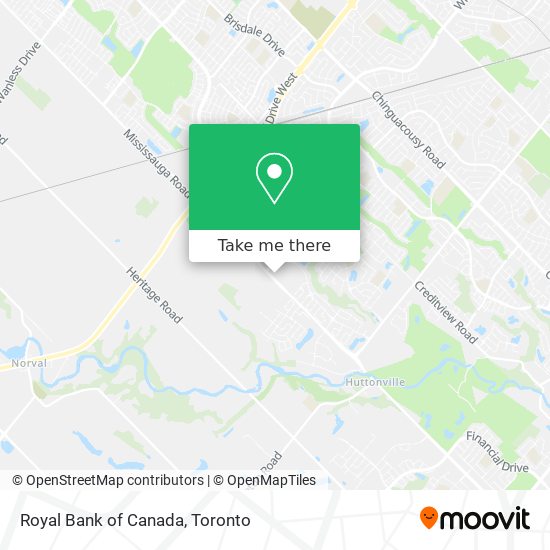 Royal Bank of Canada map