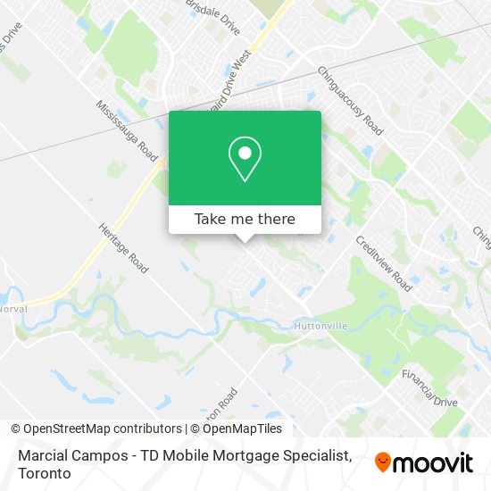 Marcial Campos - TD Mobile Mortgage Specialist map