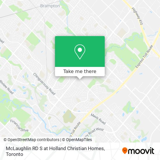 McLaughlin RD S at Holland Christian Homes map