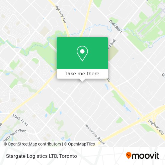 Stargate Logistics LTD map