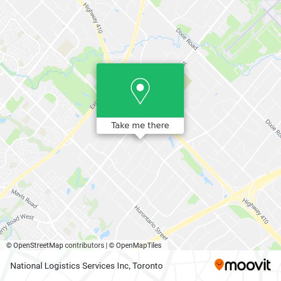 National Logistics Services Inc map