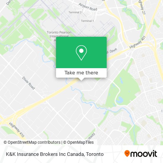 K&K Insurance Brokers Inc Canada map