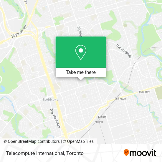 Telecompute International map