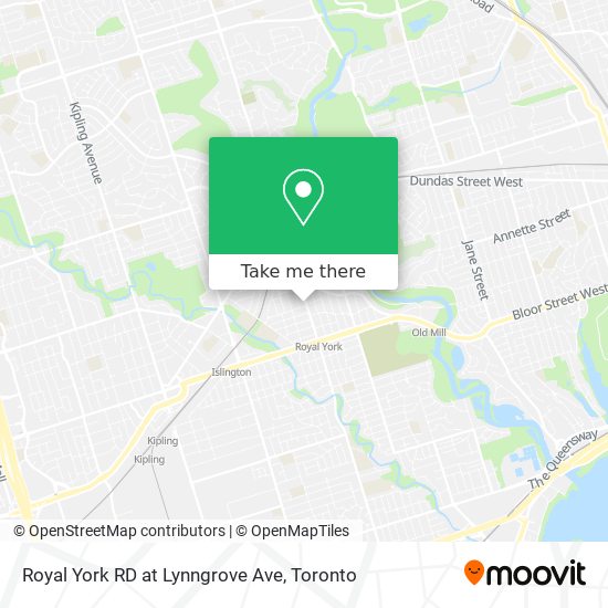 Royal York RD at Lynngrove Ave map