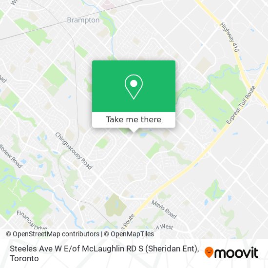 Steeles Ave W E / of McLaughlin RD S (Sheridan Ent) plan