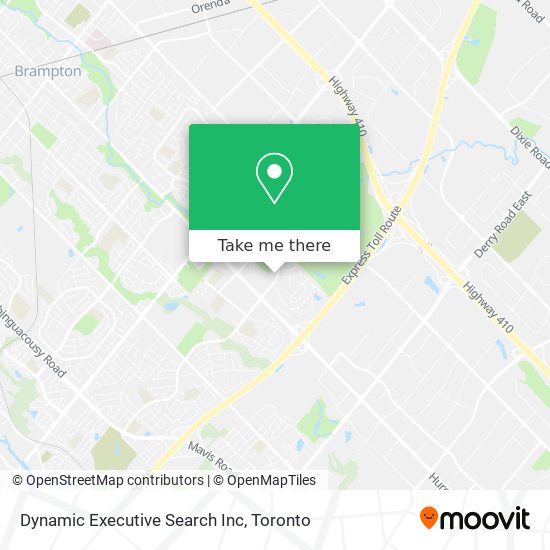 Dynamic Executive Search Inc map