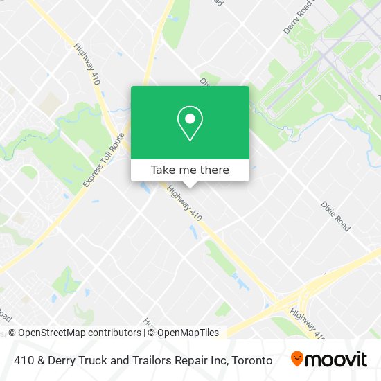 410 & Derry Truck and Trailors Repair Inc map
