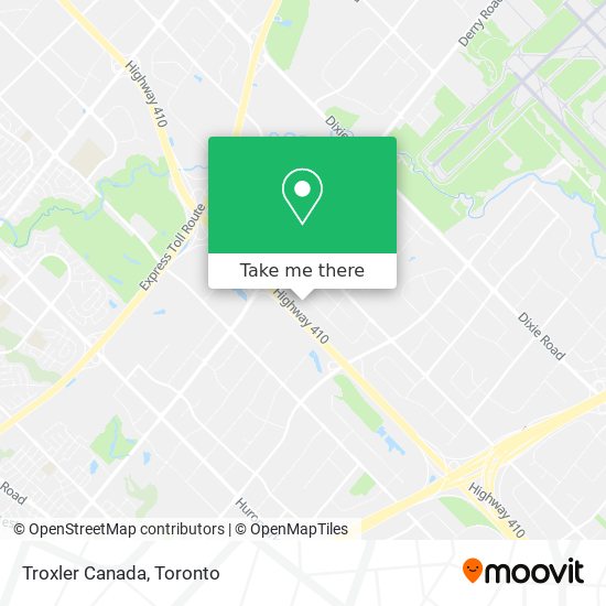 Troxler Canada map